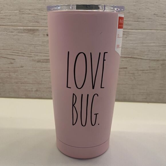 Rae Dunn Valentines Day Mug Love Bug Coffee Travel - Picture 1 of 3